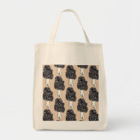 Morel Mushroom Tote Bag