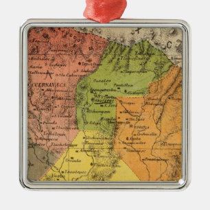 Morelos, Mexico Metal Tree Decoration