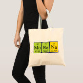Morena periodic table name tote bag (Front (Product))