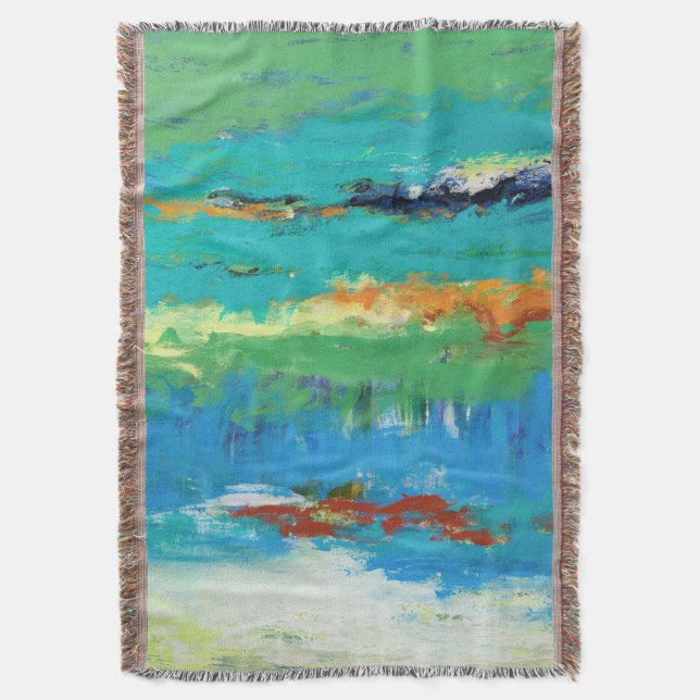 Moreover Throw Blanket (Front Vertical)