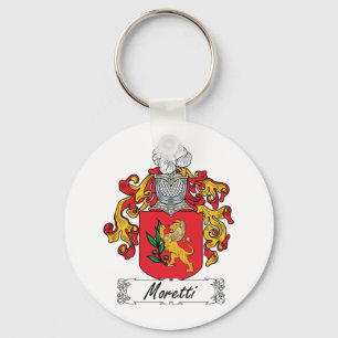 Moretti Family Crest Key Ring