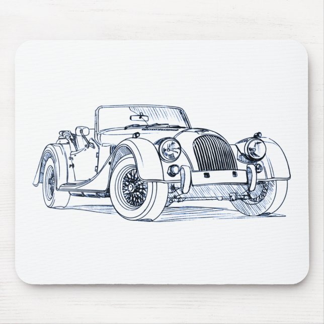 Morg Plus 4 Mouse Mat (Front)