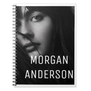 Morgan Anderson Black and White Portrait Design No Notebook