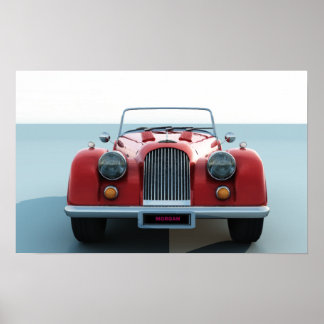 Morgan car poster