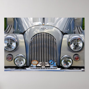Morgan Classic Sports Car Poster