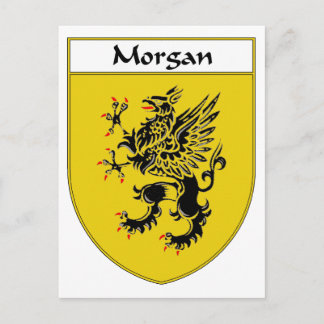 Morgan Coat of Arms/Family Crest Postcard