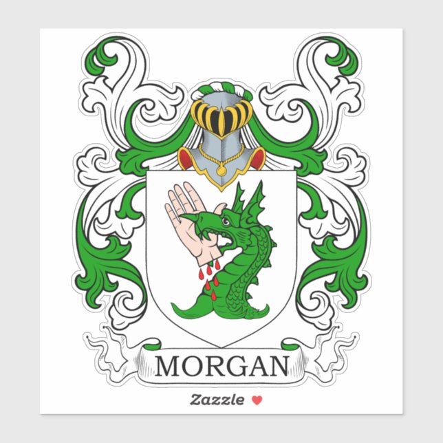 Morgan Family Crest (Sheet)
