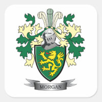 Morgan Family Crest Coat of Arms