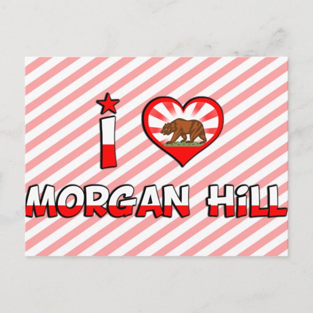 Morgan Hill, CA Postcard (Front)