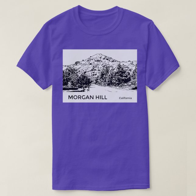 Morgan Hill California TShirt (Design Front)