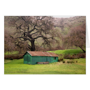 Morgan Hill green barn