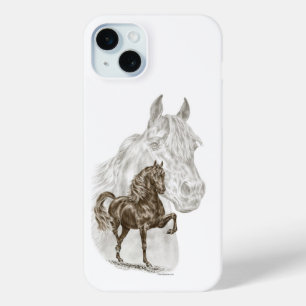 Morgan Horse Art iPhone 15 Mini Case