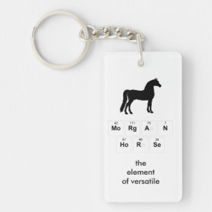 Morgan Horse Key Chain