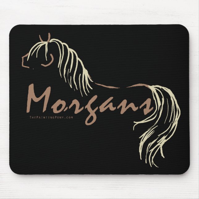 Morgan Horses Mouse Mat (Front)