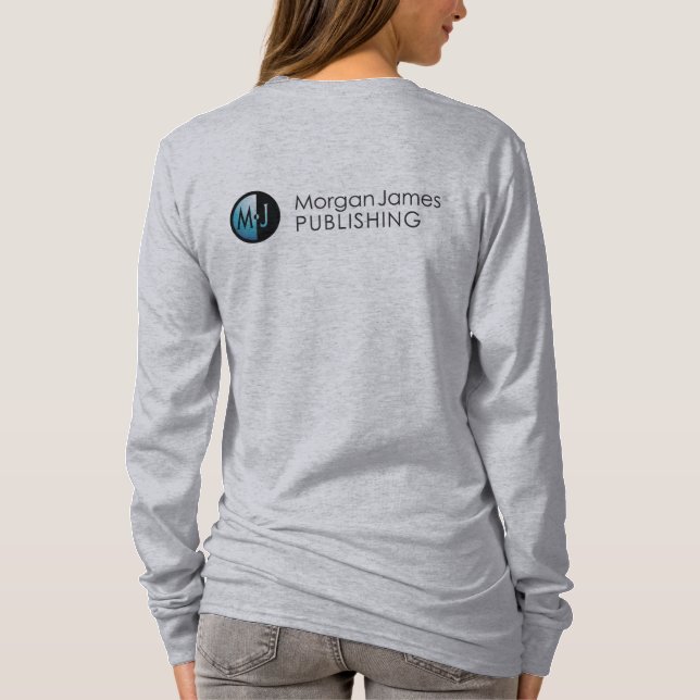 Morgan James Women's Basic Long Sleeve Tee (Back)