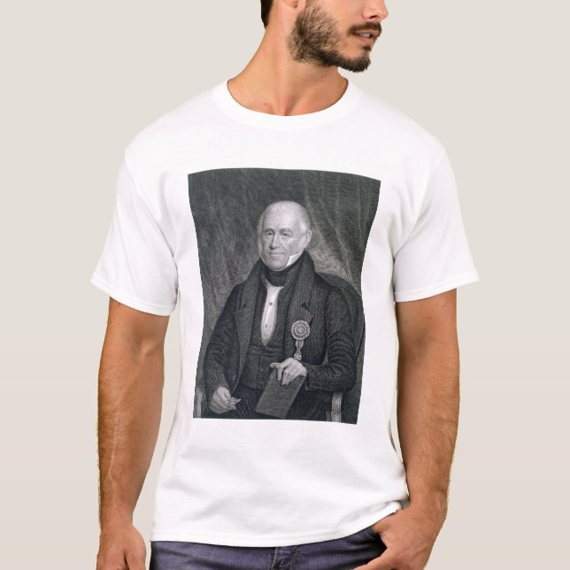 Morgan Lewis, engraved by Asher Brown Durand (1796 T-Shirt (Front)