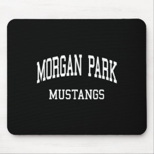 Morgan Park High School Hs Chicago Il Retro Sports Mouse Mat