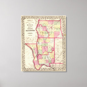 Morgan, Scott, Greene, Calhoun, Jersey counties Canvas Print