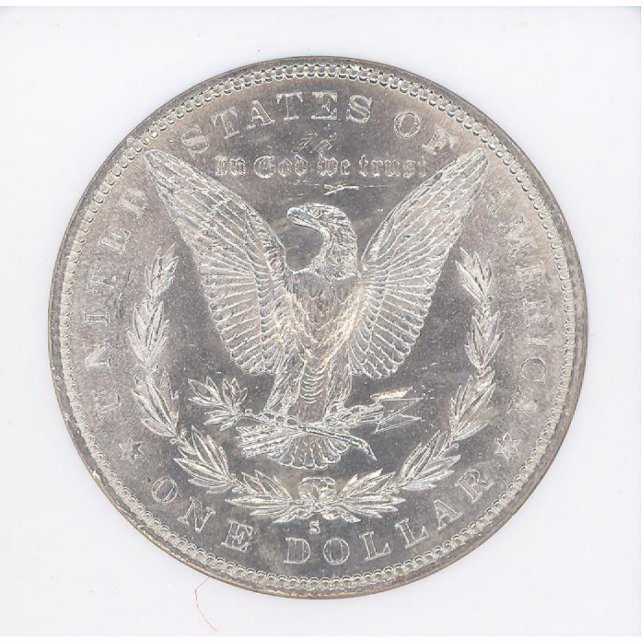 Morgan Silver Dollar Eagle Standing Photo Sculpture (Front)