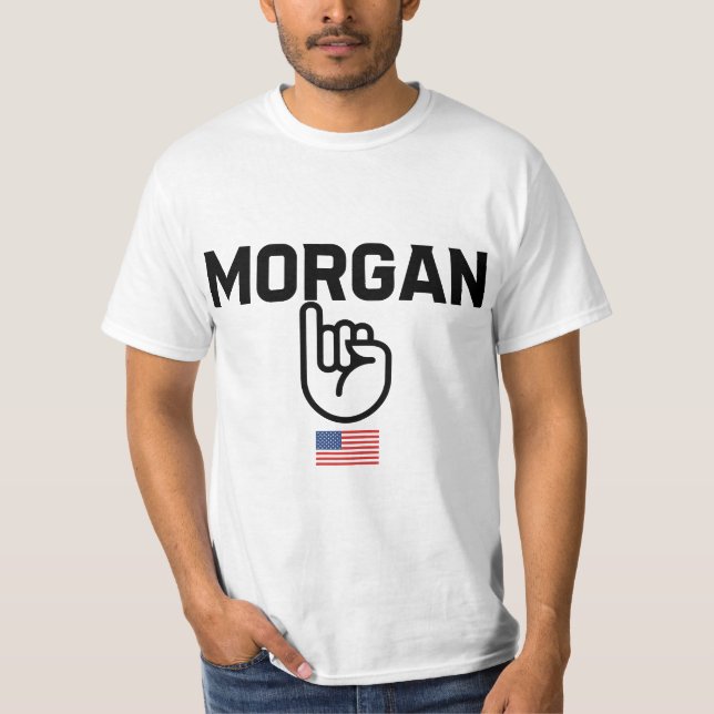 Morgan Tea Celebration  T-Shirt (Front)