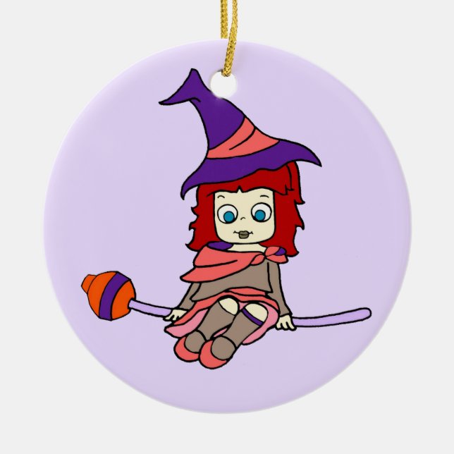 Morgana Ceramic Tree Decoration (Front)