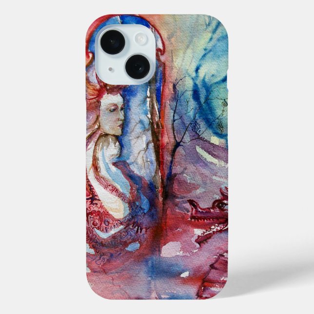 MORGANA / Magic and Mystery ,Pink Blue Fantasy Case-Mate iPhone Case (Back)