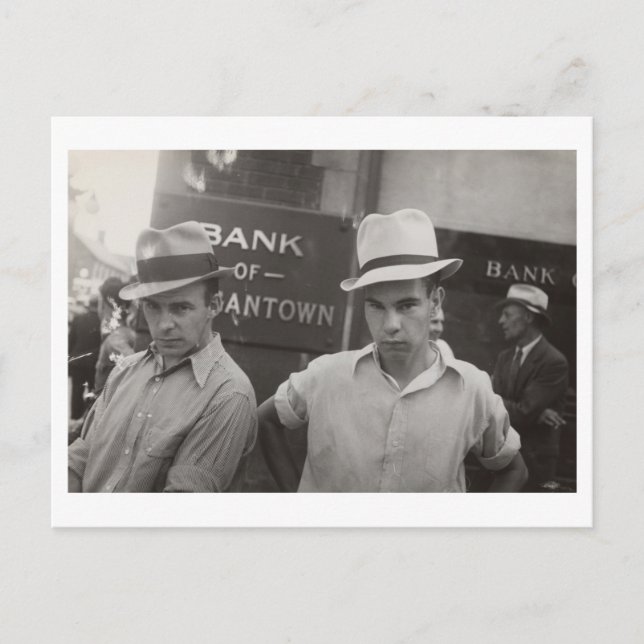 Morgantown West Virginia by Walker Evans Postcard (Front)