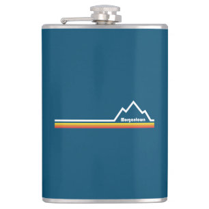 Morgantown, West Virginia Hip Flask