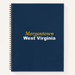 Morgantown, West Virginia Spiral Notebook