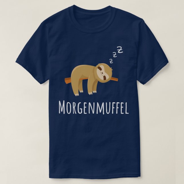 Morgenmuffel T-Shirt (Design Front)
