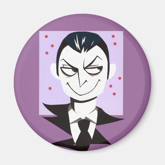Moriarty Paper Portrait Magnet (Front)