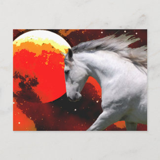 MORISCO IN FIERY SPACE POSTCARD