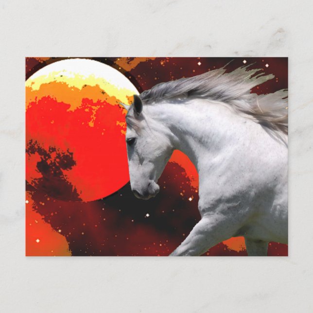 MORISCO IN FIERY SPACE POSTCARD (Front)
