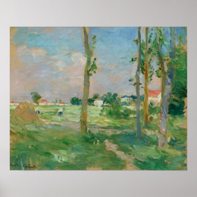 Morisot - Landscape Of La Creuse 1882 Poster (Front)