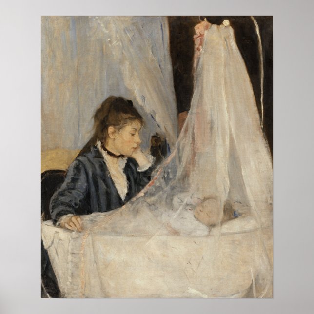 Morisot - The Cradle 1872 Poster (Front)