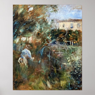 Morisot - Woman In The Garden 1882 Poster