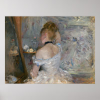 Morisot - Young Woman At Her Toilet 1880