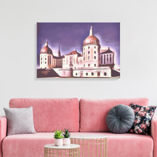 Moritz castle canvas print