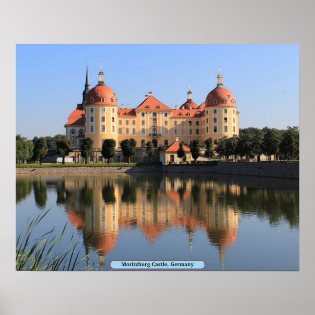 Moritzburg Castle, Germany Poster (Front)