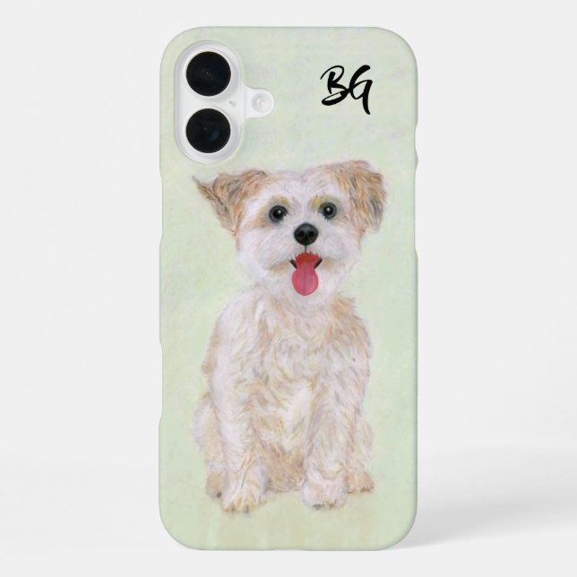 Morkie Dog Barely There iPhone Case (Back)