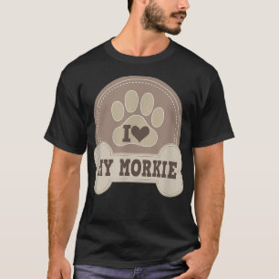 Morkie Dog  Cute Maltese Pet Owner Gift Tee 