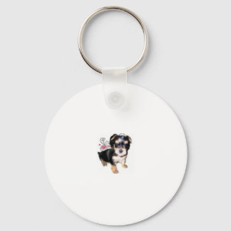 Morkie Keychain