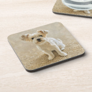 Morkie Love Coaster