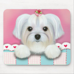 MORKIE SHELLY MOUSE MAT
