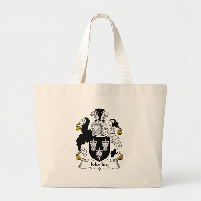 Morley Family Crest Large Tote Bag (Front)