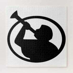 Mormon Angel Mormoni (Symbol of Mormonism) Jigsaw Puzzle