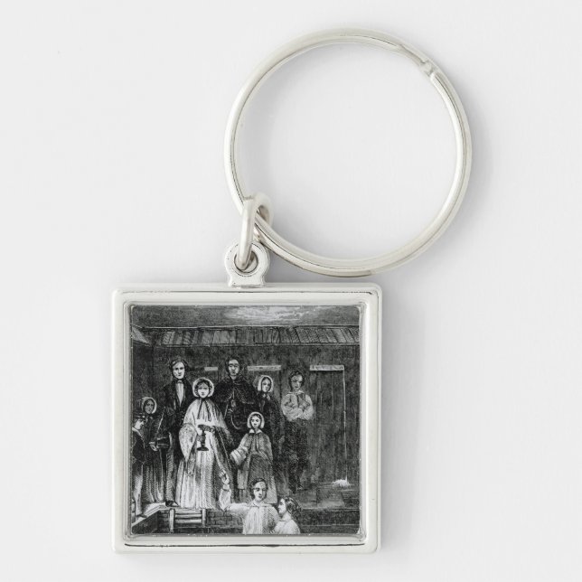 Mormon Baptism Key Ring (Front)