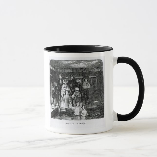 Mormon Baptism Mug (Right)