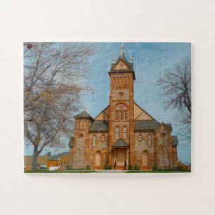 Mormon Church Idaho Jigsaw Puzzle