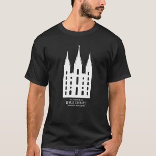 Mormon Latter day Saint Temple Salt Lake City Uta T-Shirt